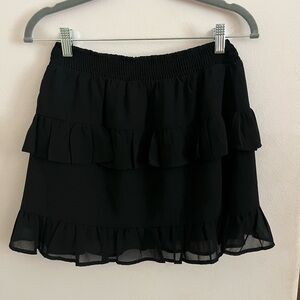 Altar'd State Black Mini Skirt